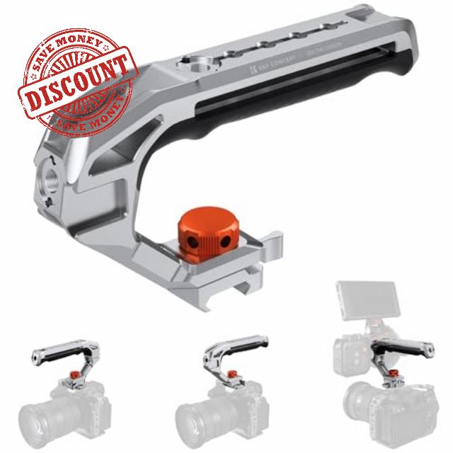 K&F CONCEPT NATO & 3/8" Top Handle with NATO Rail for DSLR Camera Cage