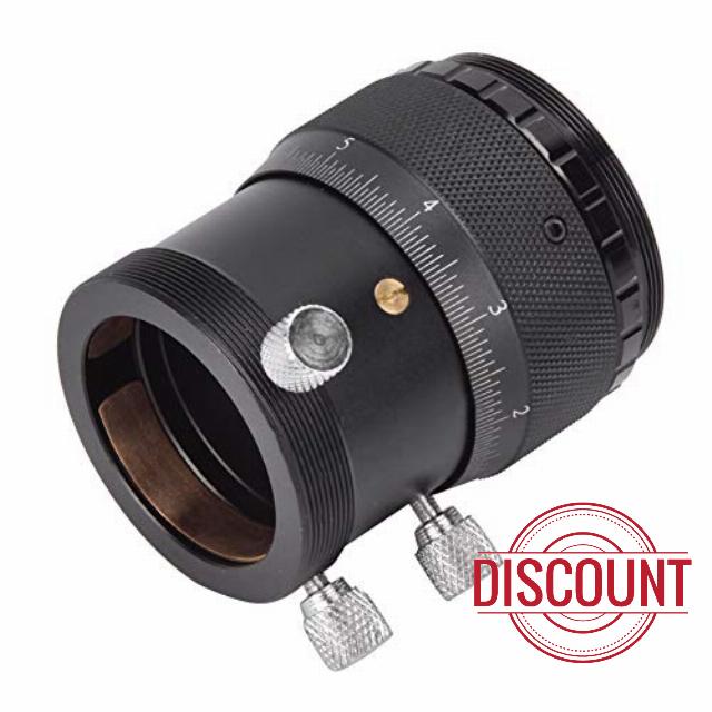 Taidda High Precision Helical Focuser Lightweight Aluminium Alloy for Observation and Photography