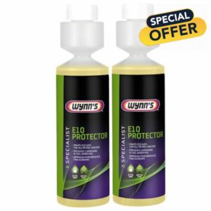 2x Max Parts Wynn’s E10 Petrol Protector 250ml Fuel Additive for Ethanol Petrol Protects Fuel System and Engine