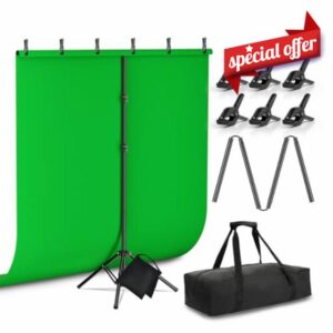 Green Screen Backdrop Kit