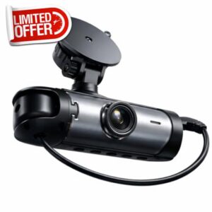 ILLUMAS Dash Cam Wireless - Protection From Every Angle 24/7 - Front and Rear Inside