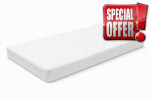 MOTHER LAND Cot Mattress 120 x 60 x 10 cm – Extra Thick Baby Cot Bed Mattress