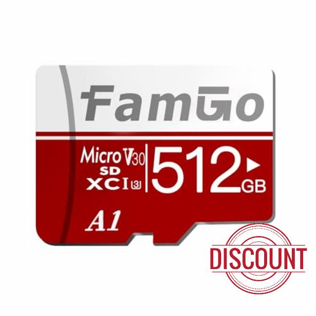 512GB Micro SD Memory Cards