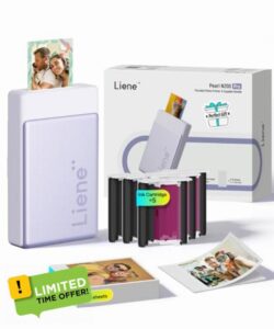 Liene Pearl N200 Pro Portable Mini Photo Printer