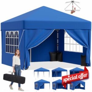 JUMMICO Pop Up Gazebo with Sides