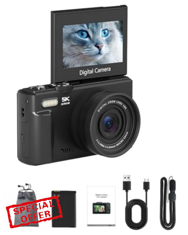 Optinexo - Optinexo 4K Digital Compact Camera