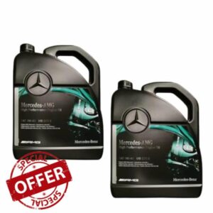 Mercedes-Benz Genuine AMG 0W40 Engine Oil 10L High Performance Synthetic Motor Oil OEM MB 229.5 Specification Superior Protection Efficiency & Reliability A000989650813FCCK