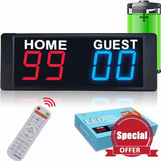 YZ LED Electronic Scoreboard with Remote