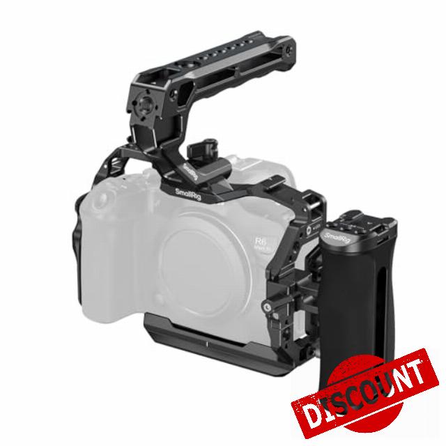SMALLRIG R6 Mark III Camera Cage Kit for Canon R6 Mark II with Top Handle