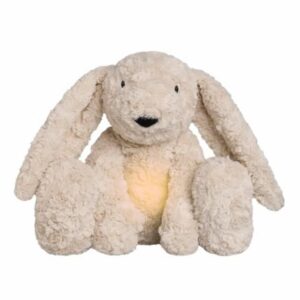 Baby's Only - Bibi The Cuddle Bunny with Sleep Trainer - Baby Night Light with White Noise - Cry Sensor - Sleep aid for Baby - for Girls and Boys - Newborn & Baby Gifts - Warm Line