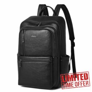 Shrrie Leather 17 inch Backpack for Women