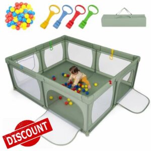 GYMAX Baby Playpen