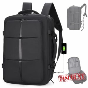 Expandable Travel Backpack for Men Women