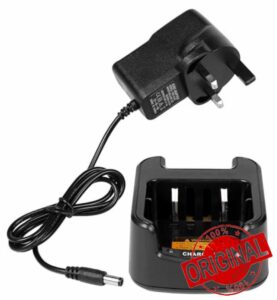 Desktop Charger Compatible with HYT Hytera Radio TC-446S TC-500S TC-508 TC-510 TC-518 TC-580 TC-585 Walkie Talkie CH10L19 BL1301 BL1719 Battery Charging Dock Cradle Base Statio
