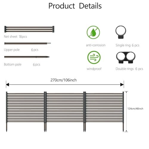 Rustproof Decorative Garden Barrier