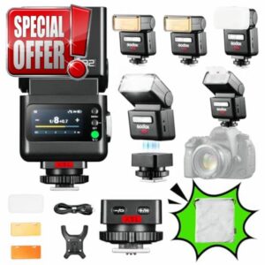 Godox iT32 X5L TTL Camera Flash with X5 L Flash Trigger for Leica Magnetic Detachable