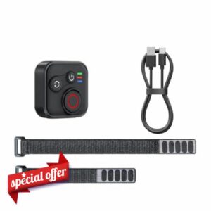 LICHIFIT Bluetooth Remote Controller for Insta360 X5 /X4 /X3/ Ace Pro 2 / GO 3S for GoPro Hero 13/12/11/10/9/ Max 2 /Mini Camera and Smartphone Waterproof Wireless Smart Remote Control 50m Range