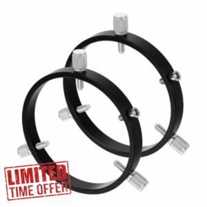 PATIKIL 102mm Diameter Adjustable Guiding Scope Rings