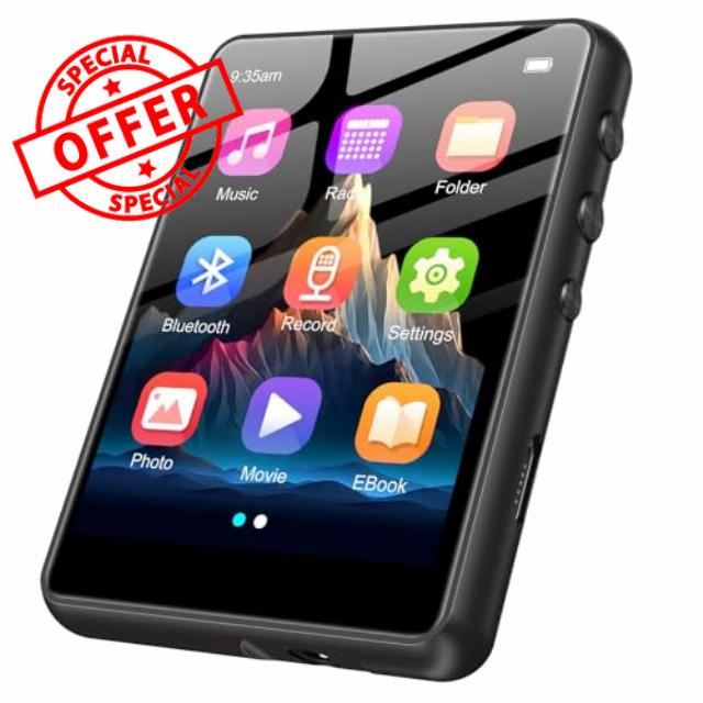 128GB MP3 Player - Portable MP3 Player with Bluetooth 5.3