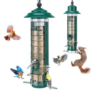 All-Metal Tube Bird Feeder