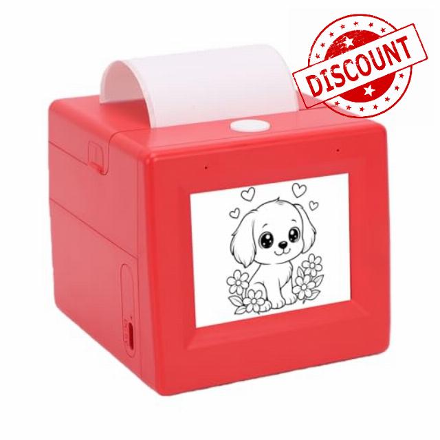 Fockety Smart AI Voice Sticker Printer