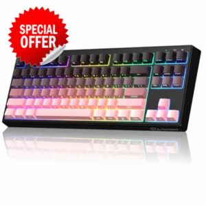 FREEWOLF M87V2 Wireless Keyboard