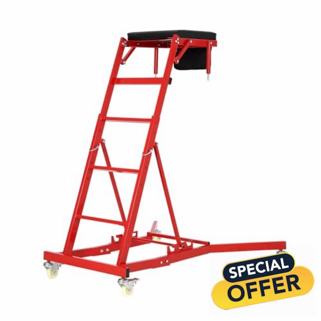 Automotive Top Creeper Engine Creeper 180Kg Capacity High Top Creeper with 125-175Cm Adjustable Height