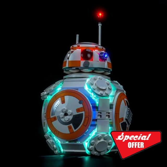 Light kit Compatible with Lego 75452 BB-8 Astromech Droid- No Actual Model Only Lights