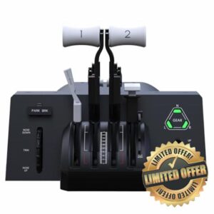 Honeycomb BRAVO LITE - compact throttle quadrant for flight simulation