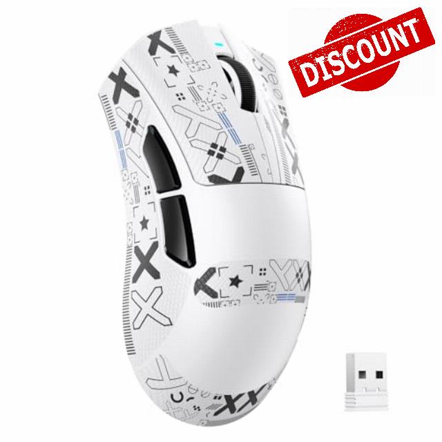 MAMBASNAKE X ATTACKSHARK V3 Wireless Gaming Mouse with Tape