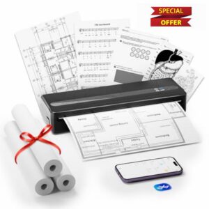 Portable Printer Wireless for Travel