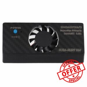 Camera Cooling Fan for A7M3 A7R4 A7RIII A7III A9II A6300 A6400 A6600 A6500 RX100 NEX with 3 Modes Low Noise Efficient Radiator Fan for Flip-Up Down Screens