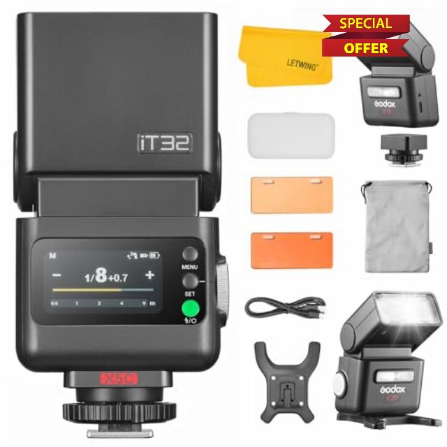 GODOX iT32 Camera Flash with X5C Trigger for Canon
