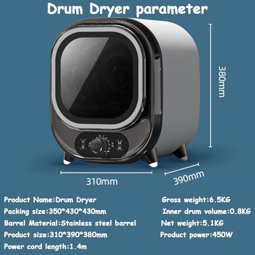 Compact Electric Clothes Dryer