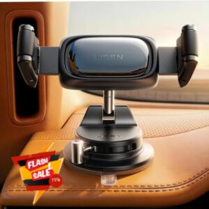 LISEN in Car Phone Holder [2026 Industry-First] Suction Phone Holder for Cars Dashboard/Windscreen Mobile Car Phone Mount for iPhone 17 16 Pro Max Samsung S26 All Gadgets Car Accessories for Men Wome