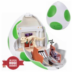 The Super Mario Galaxy Movie Yoshi Egg Playset with 1.5" Mini Figures