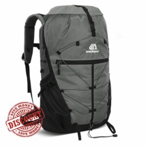 35L Hiking Backpack Waterproof Camping Rucksack for Men Women Travelling School Work Lightweight Daypack Trekking Outdoor Sports Day Pack