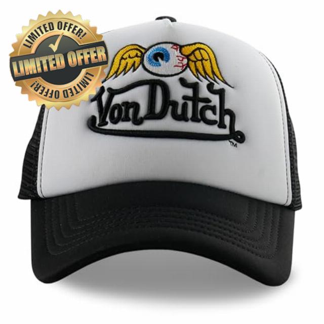 Von Dutch Flying Eye Foam Trucker Hat