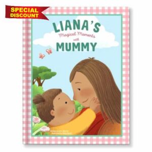 Baby’s First Mother’s Day with Mummy Personalised Book | Softcover | 22cm x 28cm | I See Me!