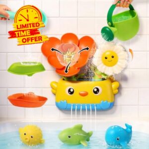 Baby Bath Toys for Kids Ages 1-3 Mold Free Bath Toys for Toddler 2-4 Bathtub Shower Water Toys for Babies 18+ Months