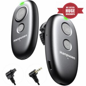 for Canon Camera Rechargeable Remote Shutter Release - Wireless Remote Control for Canon R6 Mark II/T7/T6/T5/T7i/R8/R100/R5/R10/R6/R7/R50 V/5D Mark IV/R/RP/90D/80D/70D/T8i/SL3
