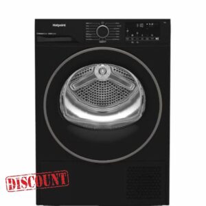 C HD 93M BB UK 9kg Heat Pump Tumble Dryer – Black