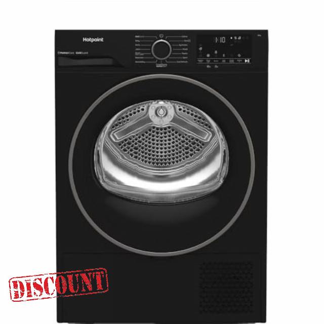 C HD 93M BB UK 9kg Heat Pump Tumble Dryer – Black