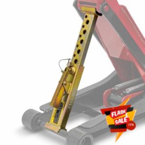 Jack Mate Floor Jack Safety Support Stand 3.5 Tonne 200 350mm Height Adjustment Automatic Locking Mechanism Heavy Duty Steel Vehicle Lifting Protection Professional Workshop Use 7108-WW