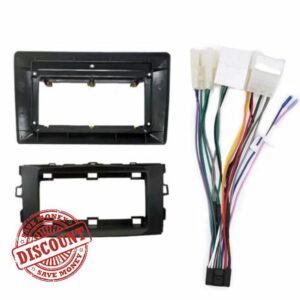 In-Dash Mounting Frames Car Radio Fascia Frame For Toyota For Auris E150 2006-2011 2Din GPS DVD Stereo Panel Dash Mount Installation Trim Kit Frame(Frame an canbus)