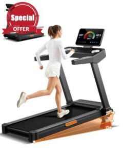 Foldable Treadmill for Home with 20% Incline