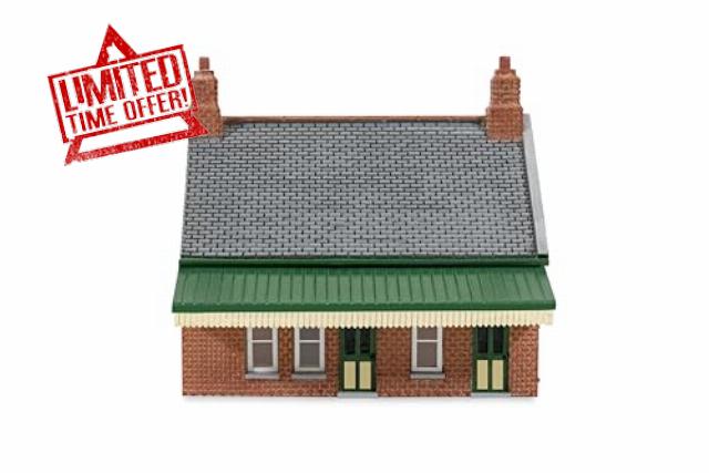 Hornby TT TT9022 Station Waiting Room - Red Brick Collection