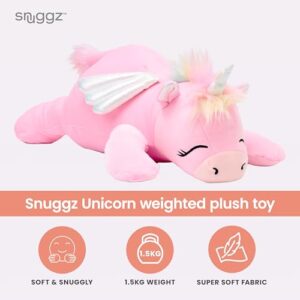 Stress Relief & Restful Sleep – Therapeutic Soft Weighted Stuffed Animal
