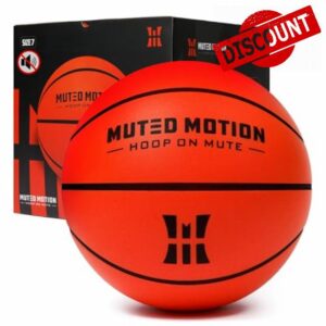 Silent Basketball Size 7 (29.5”) – Next-Gen Foam Indoor Basketball w/Advanced Durability
