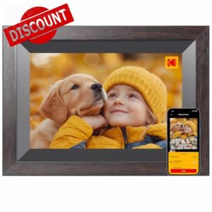 KODAK - 10.1 inch WiFi Digital Photo Frame with 32GB Storage